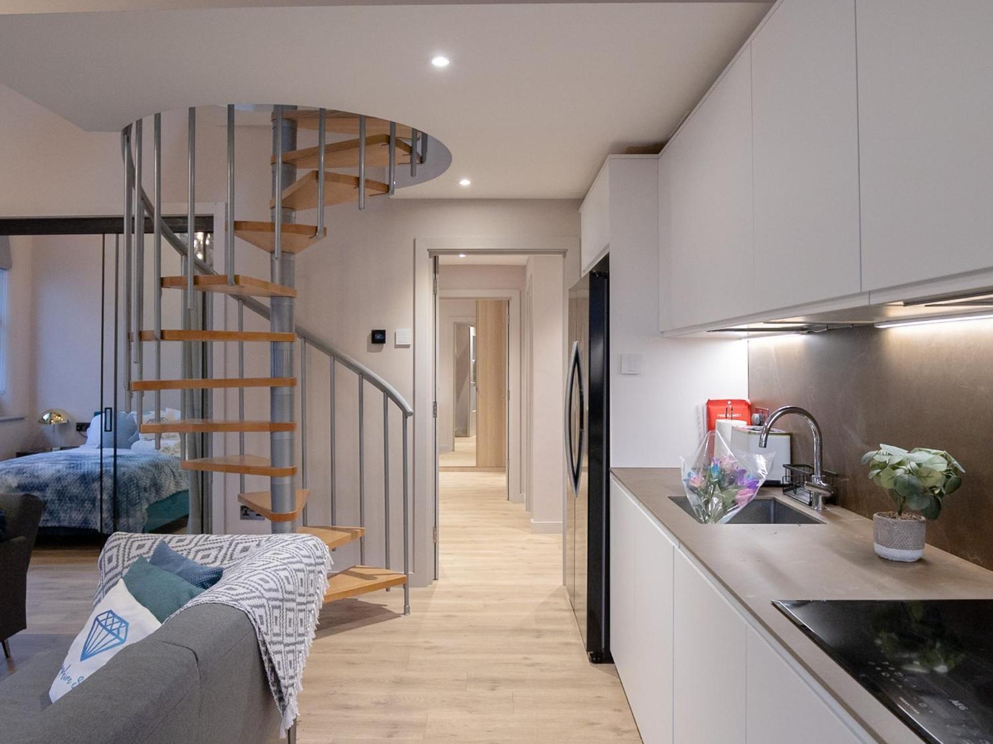M1 City Centre 3 Bed 3 Bath Luxe Penthouse Manchester Exterior foto